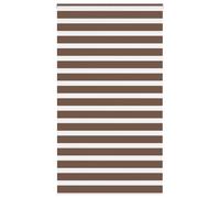 Store zèbre gris clair largeur du tissu 120,9 cm polyester vidaXL