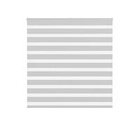 vidaXL Store zèbre 4014427 Gris clair Tissu 145,9 cm Polyester
