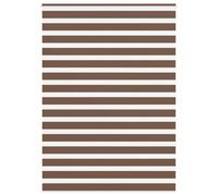 Store zèbre gris clair largeur du tissu 155,9 cm polyester vidaXL