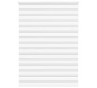 Store zèbre gris clair largeur du tissu 155,9 cm polyester vidaXL