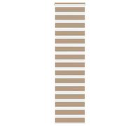Store zèbre gris clair largeur du tissu 60,9 cm polyester vidaXL