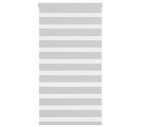 Store zèbre gris clair largeur du tissu 65,9 cm polyester vidaXL