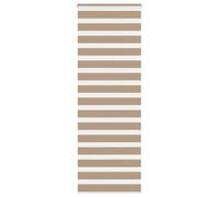 Vidaxl Store Zèbre Marron Sable Largeur Du Tissu 75,9 Cm Polyester