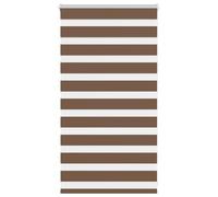 Vidaxl Store Zèbre Marron 90x100 Cm Largeur Du Tissu 85,9 Cm Polyester