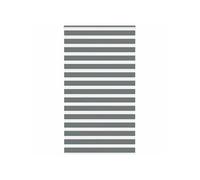 Store zèbre gris foncé largeur du tissu 130,9 cm polyester, store à enrouleur zébré, store zébré pour fenêtre, store 4014190