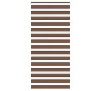 Store zèbre marron 100x230 cm largeur du tissu 95,9cm polyester vidaXL