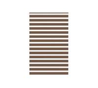 vidaXL Store zèbre 4014373 140x200 cm Largeur du tissu 135,9 cm Polyester Marron
