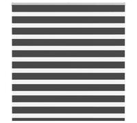 Store zèbre marron 145x150cm largeur du tissu 140,9cm polyester vidaXL