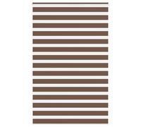 Vidaxl Store Zèbre Marron 145x230cm Largeur Du Tissu 140,9cm Polyester