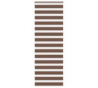 Vidaxl Store Zèbre Marron 70x230 Cm Largeur Du Tissu 65,9 Cm Polyester