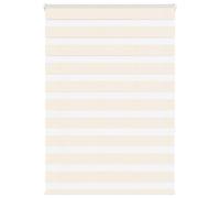 Store zèbre marron sable largeur du tissu 100,9cm polyester vidaXL