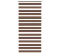 Store zèbre marron sable largeur du tissu 100,9cm polyester vidaXL