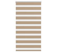 Vidaxl Store Zèbre Marron Sable Largeur Du Tissu 75,9 Cm Polyester