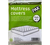 StorePAK Lot de 2 Couvre-Matelas King Size
