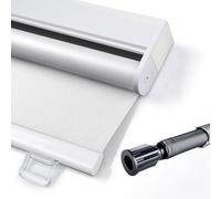 Stores À Enrouleurs 60/70/80/90/100/120/130/140/150cm Largeur,Stores Enrouleurs Occultants 100% pour Fenêtres,Store À Rouleau Pare-Soleil sans Cordon,Rideaux Rétractables,W×H-100×100cm(39 * 39in)