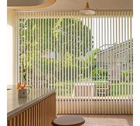 Stores Bandes Verticales Stores Verticaux Occultants à 50%,Stores à Lumière Filtrée,Isolation Thermique Store de Protection UV,pour Chambre/Salon/Bureau/Balcon,Personnalisable (W150xH130cm(59x51in))