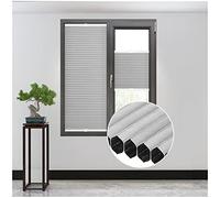Stores Cellulaires De Haut en Bas Et De Bas en Haut, Store Plissé Nid d'abeille sans Fil, Stores Nid d'abeille Occultants/Thermique, Stores Enrouleur Plissés De Fenêtre,Grey-40x100cm/15.7 * 39.4in