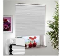 Stores Cellulaires Sans Fil Sans Perçage,Stores Nid D'abeille Occultants Pour Fenêtres Intérieur,Store Cellulaire Sans Outils,Stores Plissés Nid D'abeille 40-150cm Largeur,white-70x200cm/27.6*78.7in