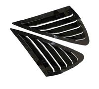 Stores De Fenêtre Arrière De Voiture,Tuyère Latérale,Persiennes,Évent Derrière Les Volets,Pièces Décoratives Pour Ford Focus Mk2 2005-2013 Ura Back 4d - Type Bright Black