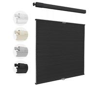 Stores de fenêtre cellulaire sans fil de haut en bas vers le haut, stores en nid d'abeille occultants plissés pour la maison, filtrant la lumière, isolation facile à installer (62 cm de large x 200 cm