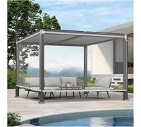 Stores enroulables Transparents et imperméables, Stores enrouleurs en Vinyle Transparent for extérieur/Rideau Enroulable Transparent HD, Stores for extérieur(110x300cm/43.3x118.1in)
