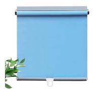 Stores Enroulement De Protection Solaire,Store de Fenêtre 40/50/60/80/100/120/150cm De Large,Intérieur Store Enroulement Occultant sans Perçage,Rideaux de Portables,Blue-60x150cm(23.6x59in)