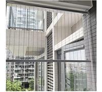 Stores enrouleurs d'extérieur avec raccords, rideaux de séparation en plastique PVC imperméable pour tonnelle, terrasse, rail inférieur en alliage d'aluminium, installation facile