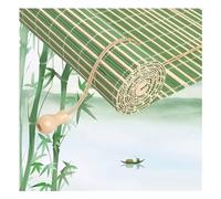 Stores enrouleurs d'extérieur en bambou, 100 x 200 cm, 150 x 200 cm, 50 x 100 cm, blocage de la lumière, facile à installer pour salon, jardin, tonnelle, décoration de terrasse