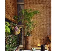 Stores enrouleurs en bambou pour fenêtres et terrasse extérieureOmbres d'intimité naturellesRideaux vintage pour porche, pergola et décoration. Dimensions : 86 cm l x H...