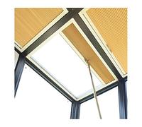 Stores occultants cellulaires sans fil - Protection UV - Stores plissés imperméables pour panneaux coulissants réglables en haut - Auvent d'extérieur - 62 cm