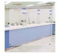 Stores roulants en plastique, écran enrouleur transparent en plastique imperméable, pour réception, décoration de maison et cuisine avec œillets, 80/90/100/11(100 x 205 cm/39,37 "x80,7")