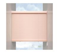 Stores Vénitiens en Aluminium Chambre Store À Enroulement À Tirage Latéral sans Perçage Isolation Thermique Rideau D'intimité Occultants Horizontaux(0.75X1.4M)