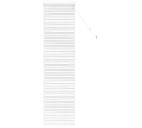 vidaXL Store de Fenêtre avec des Rideaux Blanc Aluminium