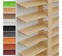 Stores Vénitiens en Bois sur Mesure pour Fenêtres De 30-180 Cm × 60-200 Cm, Occultants Et Isolants Thermiques, Stores vénitiens intérieurs pour Plus D’intimité(Naturel)