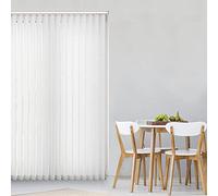 Stores verticaux, 90 mm - Store Complet, Stores en Tissu, Isolation Thermique, Protection UV, Ensemble de Lattes de confidentialité réversibles, pour Chambres, Salon, Salle de Bain, Bureau (