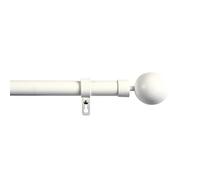 STORESDECO - Kit de Tringle à Rideau, Barre Métallique Extensible Diamètre 28mm / 25mm | Cadran Blanc, 160 cm à 300 cm