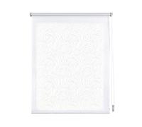 STORESDECO - Store Enrouleur Imprimé, Store Imprimé Translucide | Blanc Vagues, 150 cm x 180 cm