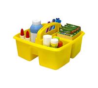 Storex Grande Caddy, 33 x 27,9 x 16,2 cm, couleurs assorties, étui de 6 (00948e06 C) 9.25 x 9.25 x 5.25 Inches jaune