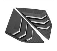 Storey De Vitre Arrière Style Fibre De Carbone, Persienne De Volet, ABS Léger Noir - Ajustement Parfait pour Focus St RS MK3, Accessoire Stylé Et Durable