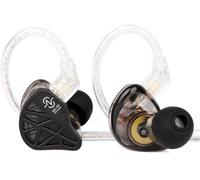 STOREYI-Ccz Mc04 Ecouteur Gaming,Iem Double Conducteur Hybride 10Mm Magnétique Dd+Ba,Ecouteurs Filaire Câble Détachable Ofc Argenté 3,5Mm,In Ear Monitor Zéro Latence Pour Performeurs