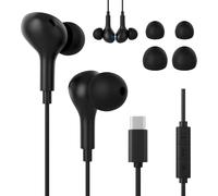 STOREYI-Écouteurs Avec Câble Usb C Pour Samsung Galaxy A56 A36 A26 A55 A54 A53 A35 A34 S25 S24 Ultra Écouteurs Intra-Auriculaires Avec Microphone Pour Iphone 16 15 Ipad Pro Air 5 Pixel 7 8 9