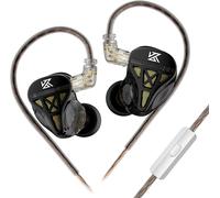 STOREYI-Écouteurs Filaires Kz Dqs Hifi-Ecouteurs Intra-Auriculaires Semi-Ouverts Avec Pilote Dynamique,Offrant Une Basse Puissante.Doté D'Un Connecteur 2 Broches De 3,5 Mm Casque Intra Auriculaire