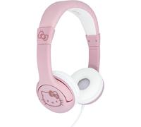 STOREYI-Hello Kitty Hk1184 Casque Filaire Pour Enfants Or Rose Et Rose