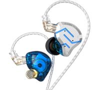 STOREYI-Kz Zs10 Pro Iem Hifi Ecouteurs Filaires 4Ba+1Dd Ecouteurs Gaming Intra-Auriculaires Pour Jeux En Alliage D'Aluminium Avec Câble Prise 3.5Mm Et 4 Paires D'Embouts