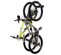 StoreYourBoard BLAT Support mural vertical pour 2 vélos, peut contenir 2 vélos, crochets de rangement montés à la maison et au garage, en métal massif robuste, max 45,4 kg