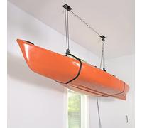 StoreYourBoard Essential Hoist, Kayak Poulie de Plafond Unisexe, Noir, 8 ft-10 ft Ceiling