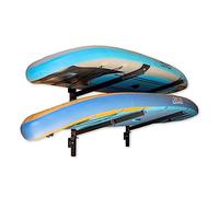 StoreYourBoard Support de rangement pour planche à pagaie et planche de surf, 2 systèmes de fixation murale réglables SUP, très résistant, peut supporter 90,7 kg