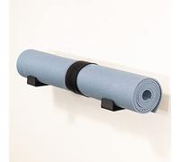 StoreYourBoard Support de rangement pour tapis de yoga - Support mural pour rouleaux en mousse, bandes de résistance, accessoires de fitness, organisateur de gym à domicile, peut supporter jusqu'à