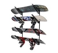 StoreYourBoard Support de rangement réglable pour planche à neige, support mural pour 4 planches