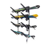 StoreYourBoard Support de rangement réglable pour skis, organiseur mural